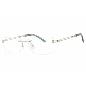 NWT Charriol PC75088-C02 58mm Shiny Silver Eyeglasses